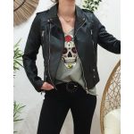 Veste Perfecto femme noir 6530