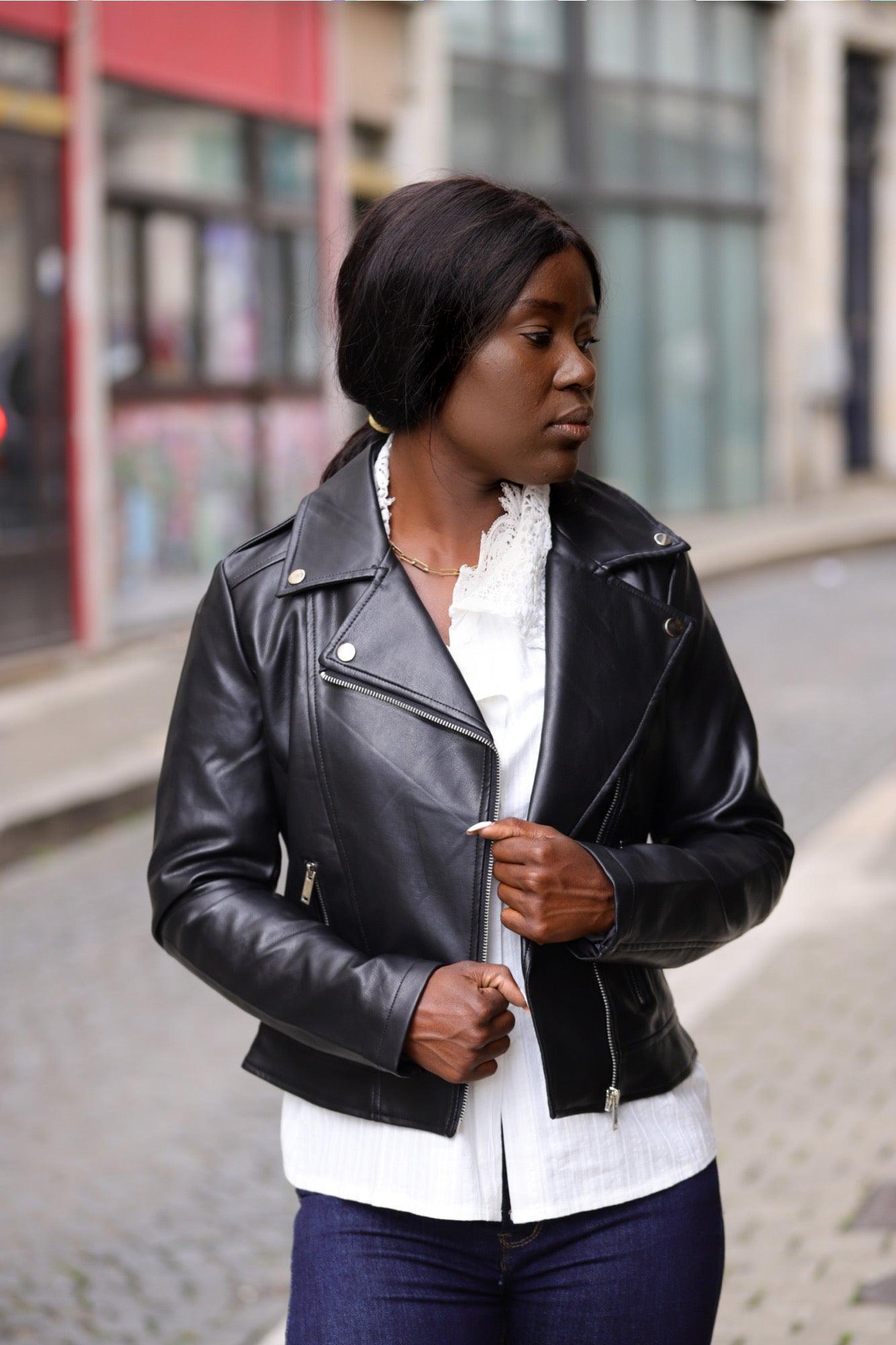 perfecto-femme-482jsf-1.jpg Veste Perfecto Doublé Femme Perfecto Cuir Veste Style Perfecto Doublée Perfecto Veste – Image 1