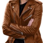 Perfecto Femme Blouson Femme Blouson Simili Cuir Manteau Demi Saison Hiver Chaud Laine Veste Longue en Jean Bombers Rouge Fourrure Marron De Printemps Crop Grande Taille 2XL Trench Coat Matelassée Mi :