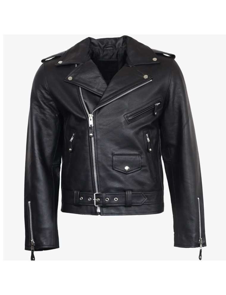perfecto-homme-987nfp-1.jpg Acheter Blouson Motard Perfecto Cuir, Veste Rétro Vintage, Brando – Image 1