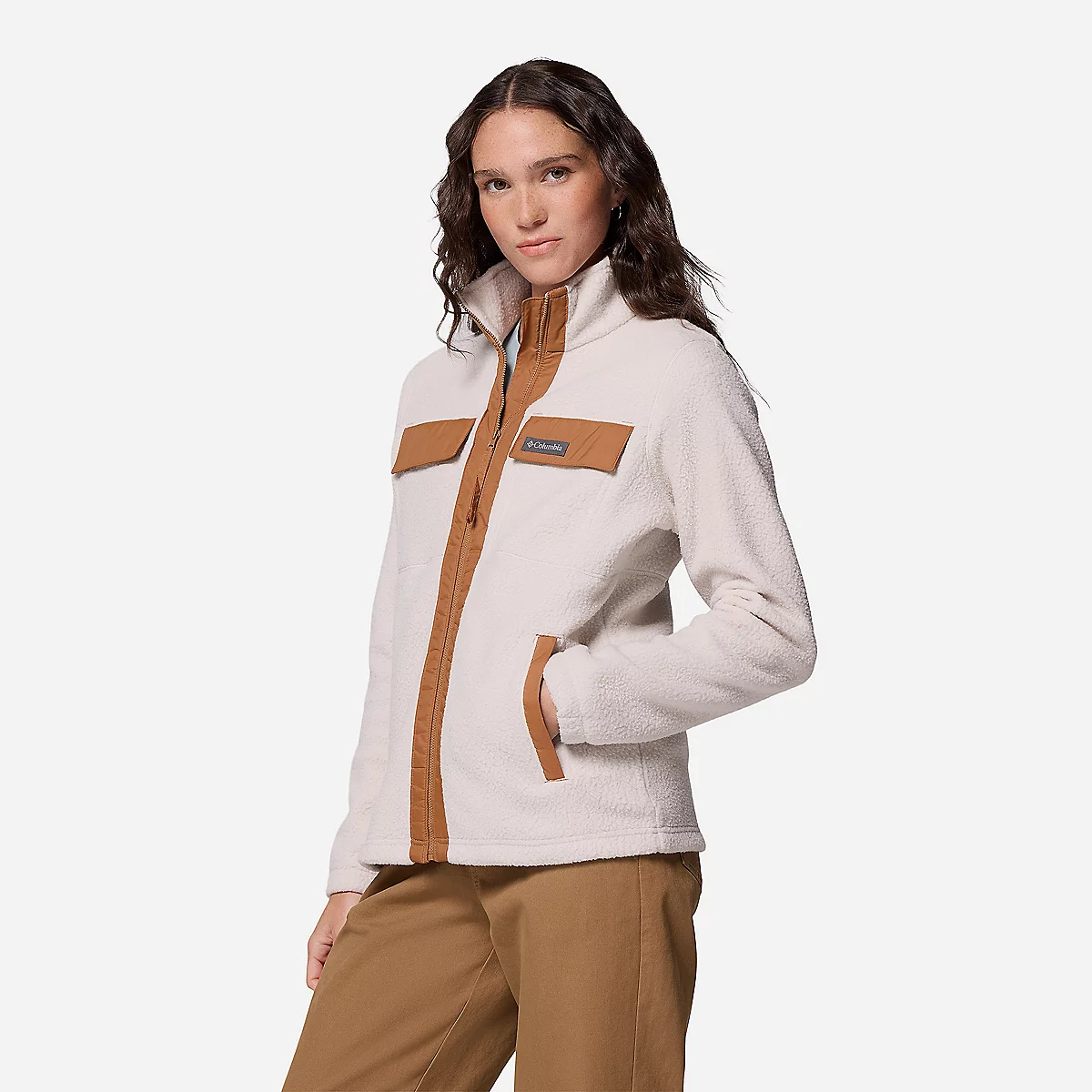 pull-polaire-femme-384ibq.webp Veste polaire femme Juniper Peak Full Zip Fleece COLUMBIA – Image 1