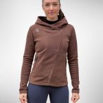 Veste Polaire Femme Smooth Marron Choco