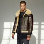 B 3 Flight Jacket Sheepskin Leather