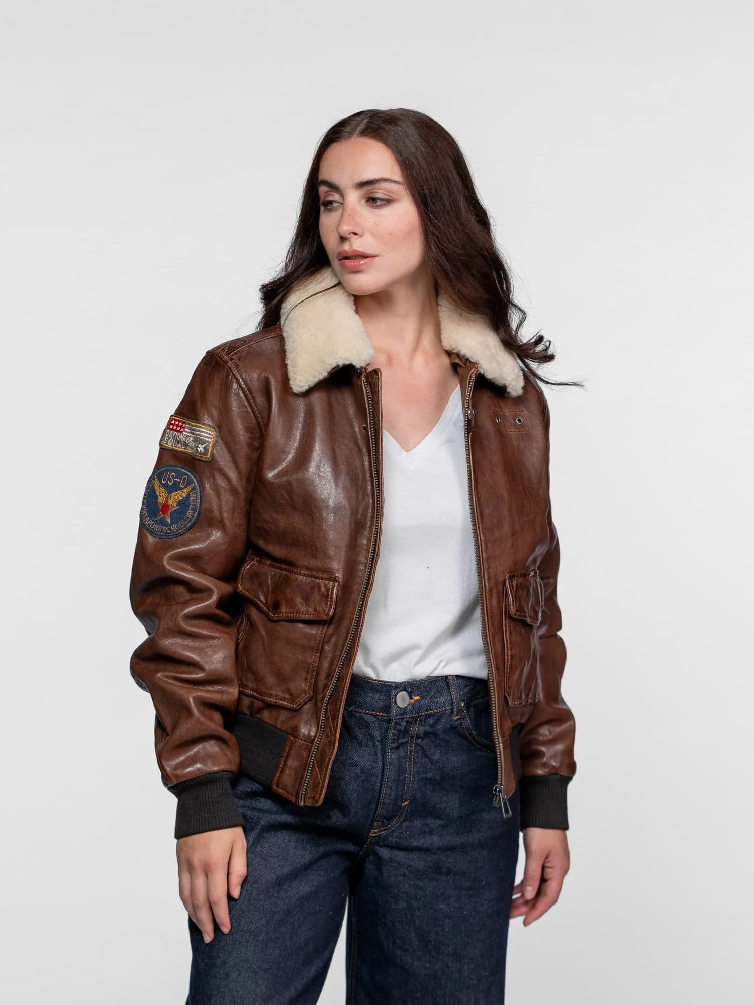 veste-aviateur-femme-224mpc-1.jpg Air pilot Blouson aviateur cuir femme – Image 1