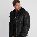 Bombardier Blouson aviateur cuir homme