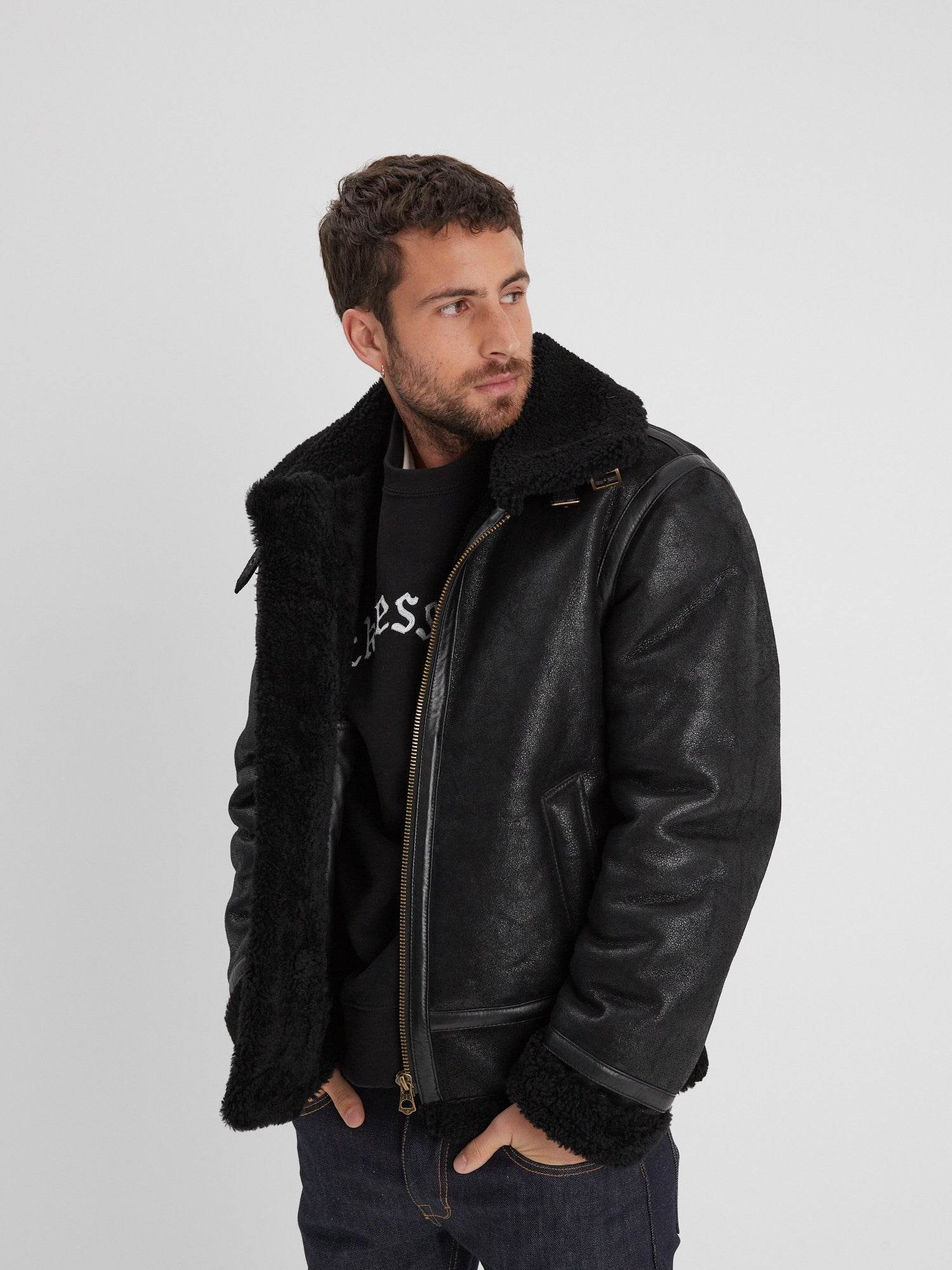 veste-aviateur-homme-140osf-1.jpg Bombardier Blouson aviateur cuir homme – Image 1