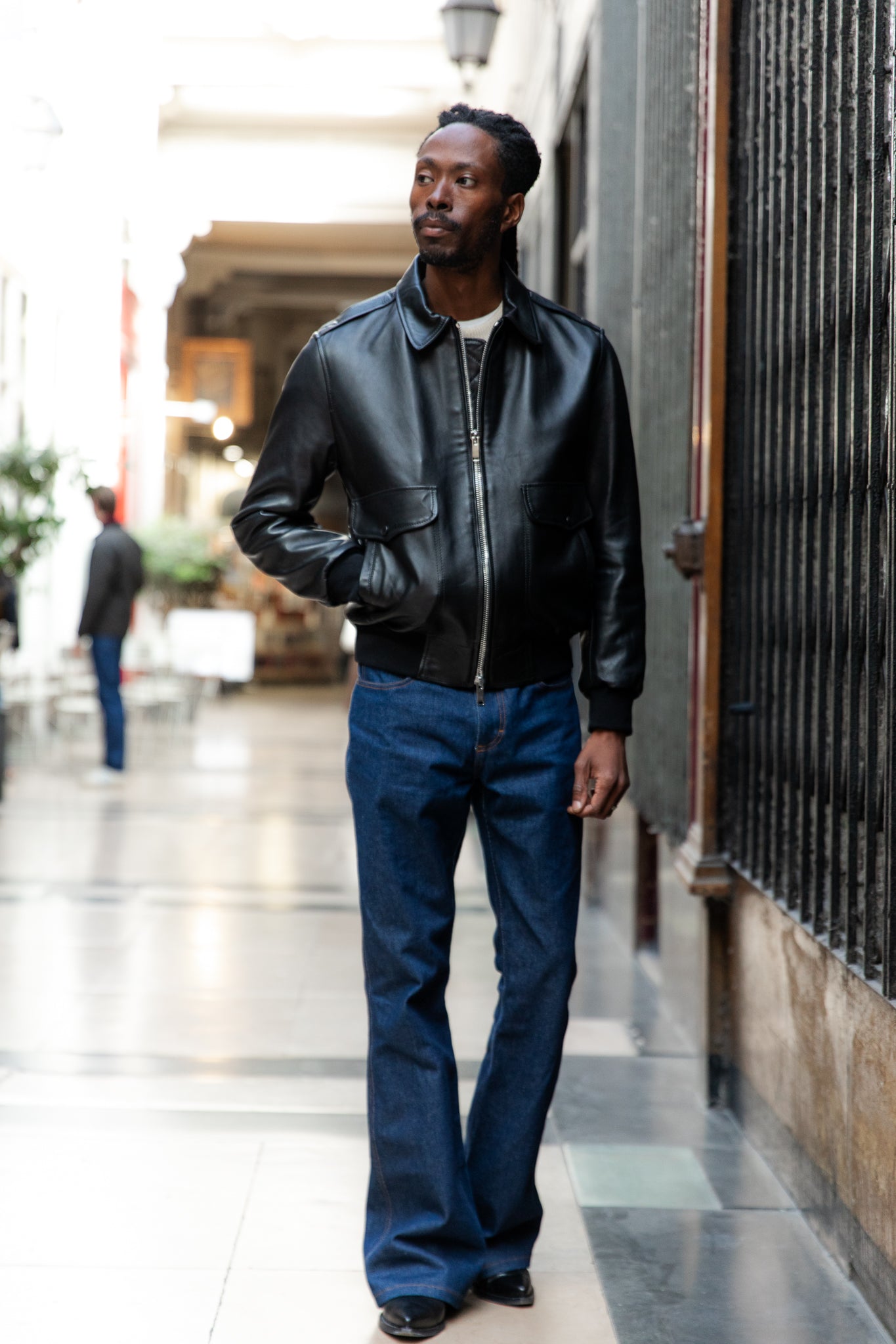 veste-aviateur-homme-285gxo-1.jpg Blouson Aviateur Cuir Homme Style Iconique – Atelier Bertrand – Image 1
