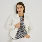 Veste en jean femme