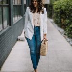 veste blanche femme