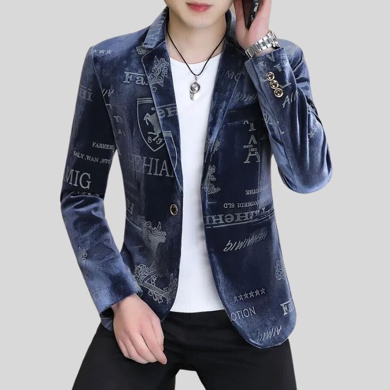 veste-blazer-homme-398jej-1.jpg Veste Blazer Velour Homme – Image 1