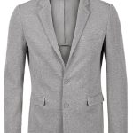 Veste blazer Homme 03169 gris chiné