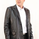 VESTE BLAZER CUIR HOMME : BLAZER.N