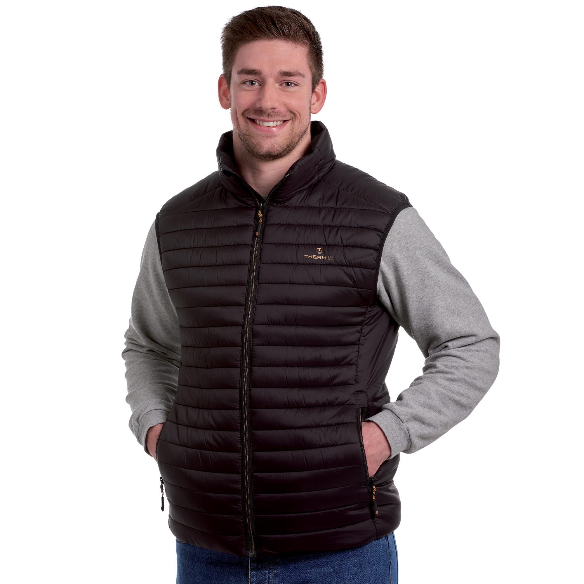 veste-chauffante-decathlon-442hnm-1.jpg Doudoune chauffante sans manches pour les activités Outdoor Set PowerVest Heat – Image 1