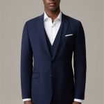 Veste de costume Flex Cross Allen AMF, bleu marine sur la boutique en ligne Strellson