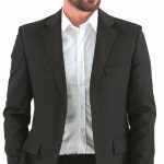 Veste de costume Homme KONTIR Noir Tenues Cuisine, Hôtellerie, Restauration 5C015738110 Gozzi CHR