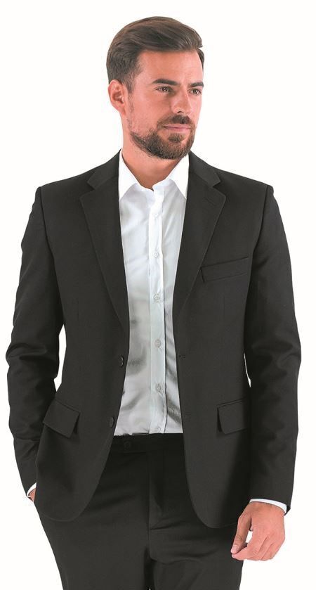 veste-costume-homme-091sve-1.jpg Veste de costume Homme KONTIR Noir Tenues Cuisine, Hôtellerie, Restauration 5C015738110 Gozzi CHR – Image 1