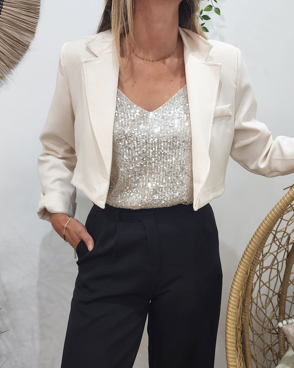 veste-courte-femme-484luq-1.jpg Veste blazer courte écru – Image 1