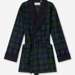 Veste d'Interieur en Laine Tartan DEREK ROSE Vêtements de Nuit & Sous vêtements HOMME Mettez Paris