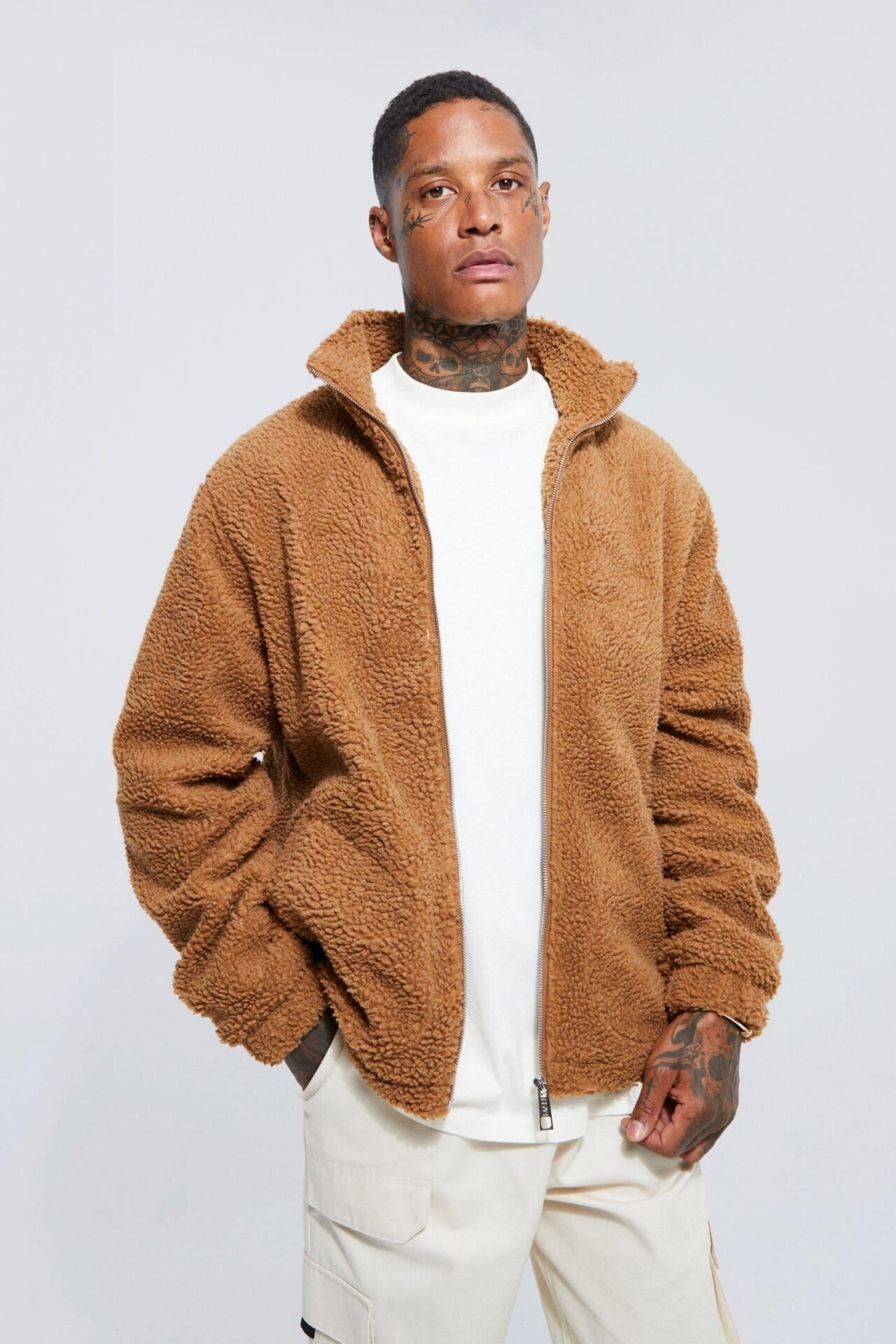 veste-d-interieur-homme-717qtt.jpg Veste moumoute polaire d'intérieur | Homme – Image 1