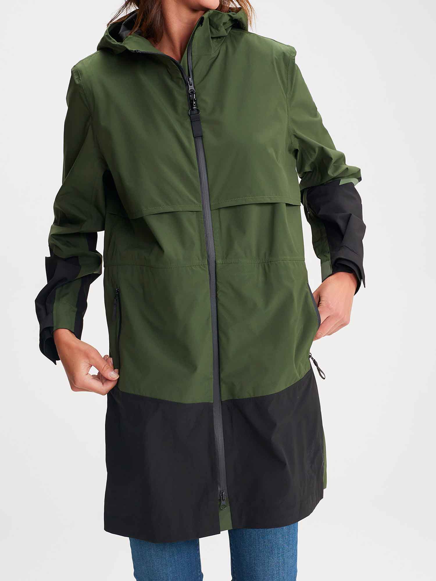 veste-de-pluie-femme-208zhf-1.jpg Veste Longue Femme Imperméable Verte TBS – Image 1