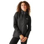 Veste Technique Imperméable à capuche Femme VESTE CV CORINNE IV Noir, REGATTA, , Ref RWW304 800