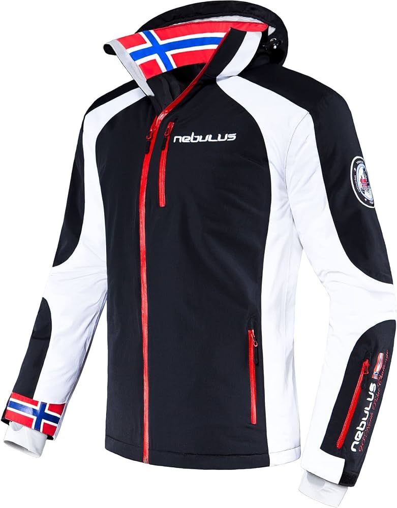 veste-de-ski-homme-319ilk-1.jpg Nebulus Skijacket Davos Veste de Ski Homme Black FR: M (Taille Fabricant: M) : Amazon.fr: Mode – Image 1