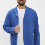 Veste de travail Clément bleue