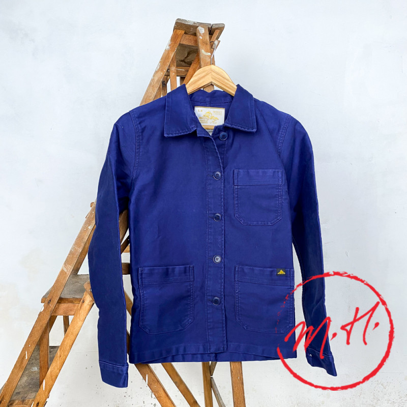 veste-de-travail-homme-931ize-1.jpg Veste de travail bleue Mont Saint Michel – Image 1