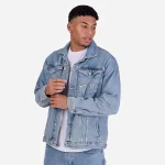 Veste En Jean Homme Basic Denim Bleu PROJECT X PARIS | INTERSPORT