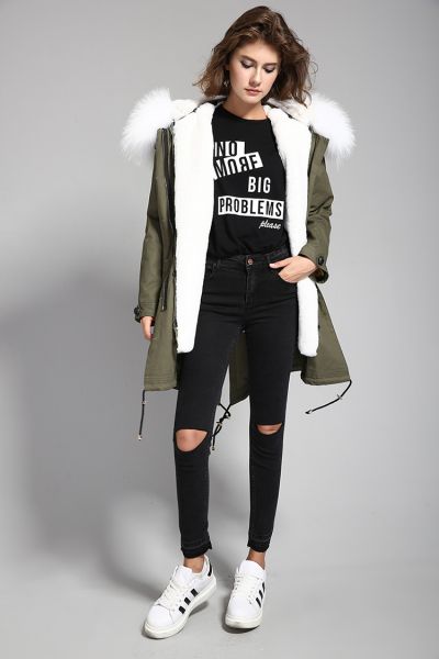 veste-hiver-178oyq-1.jpg Veste hiver pour femme avec capuche à fourrure épaisse – Image 1