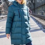 Veste Longue Hiver Matelassée Femme Brodée