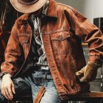 Veste Jean Homme Rétro Étienne Col Retourné