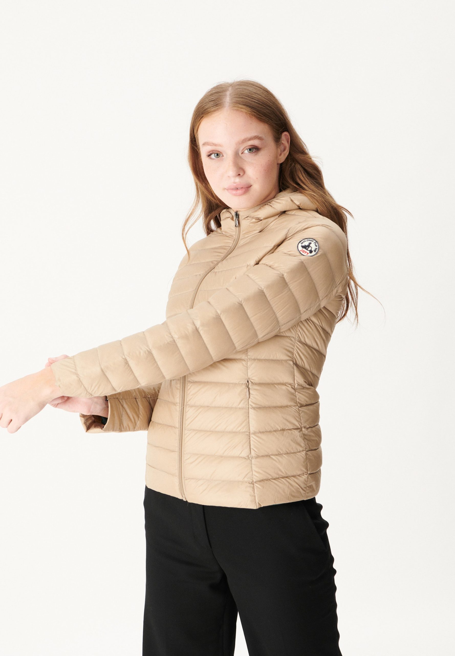 veste-jott-femme-939dcp-1.jpg JOTT CLOE Doudoune beige ZALANDO.FR – Image 1
