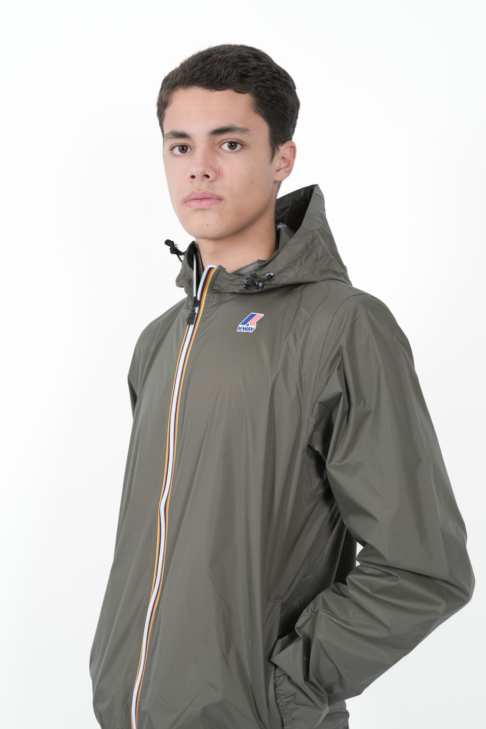 veste-kway-419lgz-1.jpg VESTE K WAY COUPE VENT COURTE VERTE K004BD0 WMR – Image 1