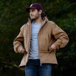 Veste légère homme 4 saisons brun