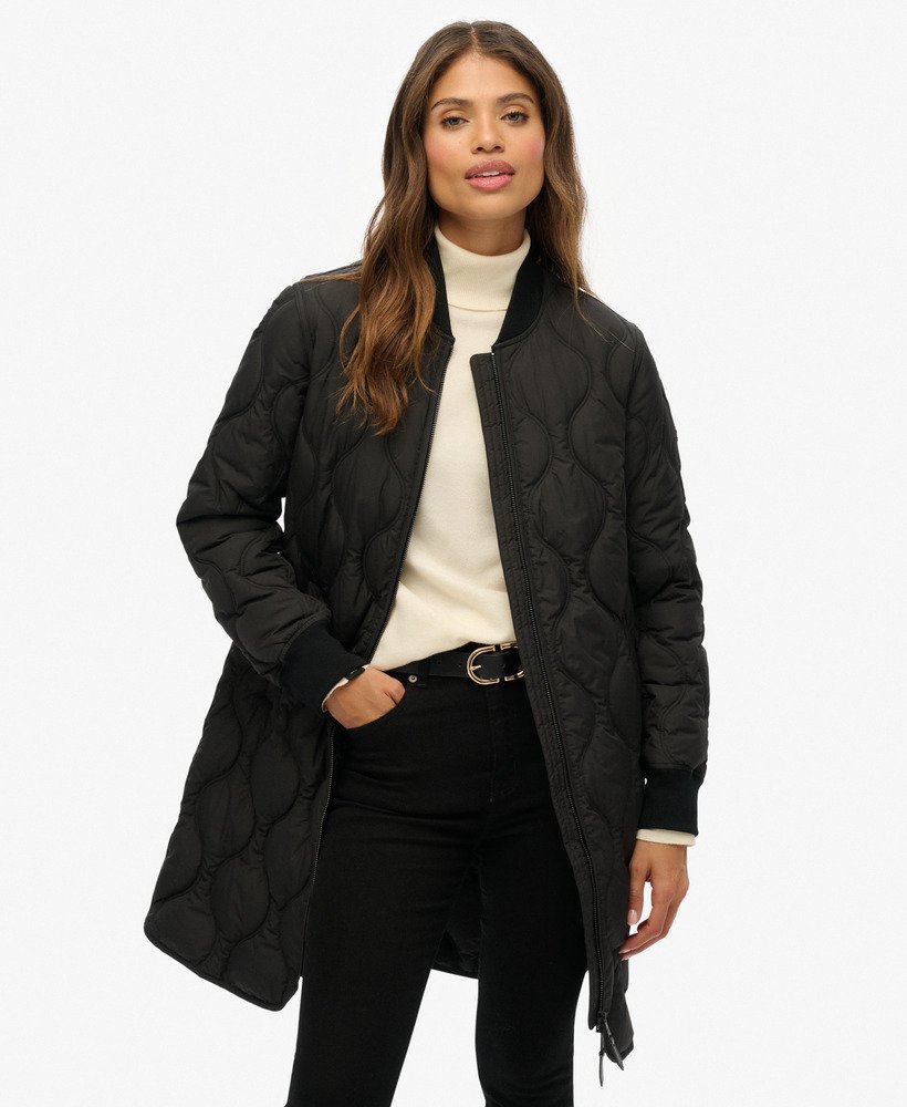 veste-longue-femme-463aye-1.jpg Veste Matelassée Longuenoir pour Femme | Superdry FR – Image 1
