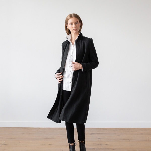 veste-longue-femme-558qgf-1.jpg Black Veste Longue en Lin Fabio LinenMe – Image 1