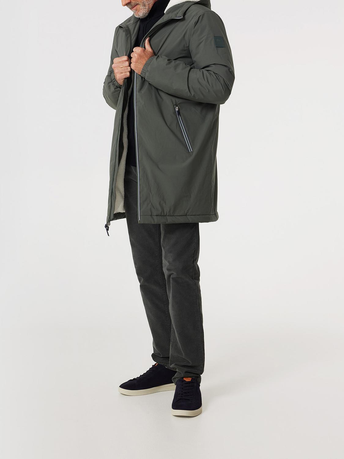 veste-longue-homme-433xja-1.jpg Veste Longue Homme Intérieur Sherpa Imperméable Vert ULRYKVES TBS – Image 1