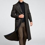 Veste noire habillée homme | Élégance longue