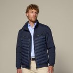 Veste matelassée Coupe standard Bleu Marine