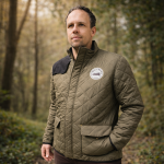 Veste matelassée Homme ou Femme Chasse Ecusson personnalisable