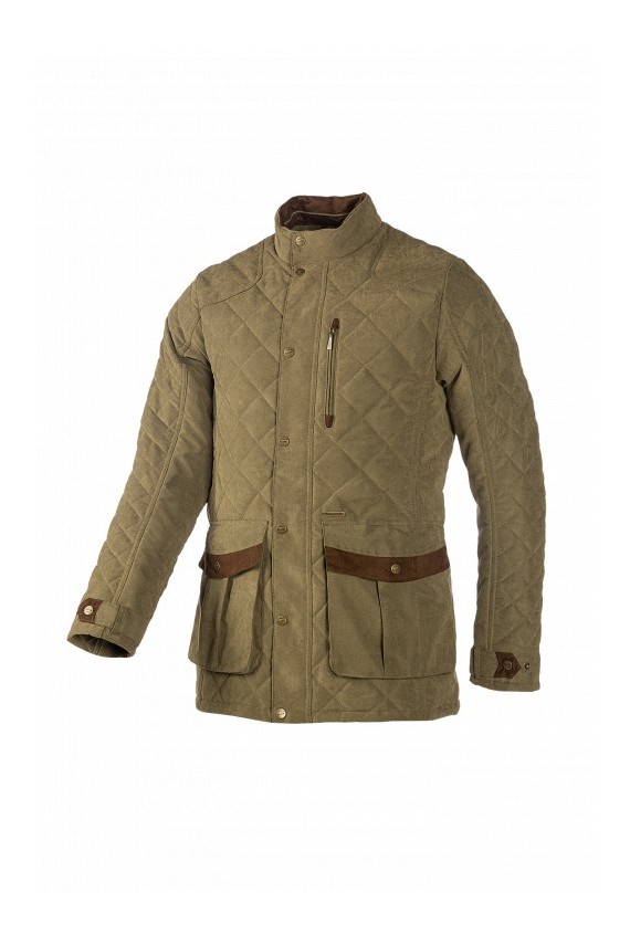 veste-matelassee-homme-627wiv.jpg Veste matelassée homme kaki clair – déperlante & coupe vent, poches pratiques – Image 1
