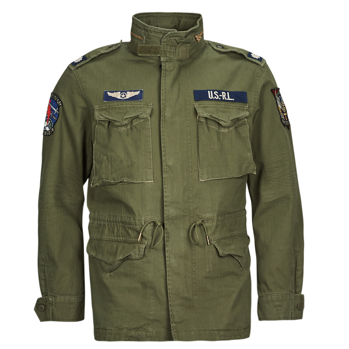 veste-militaire-homme-514efy-1.jpg VESTE MILITAIRE M65 EN CHEVRONS S – Image 1