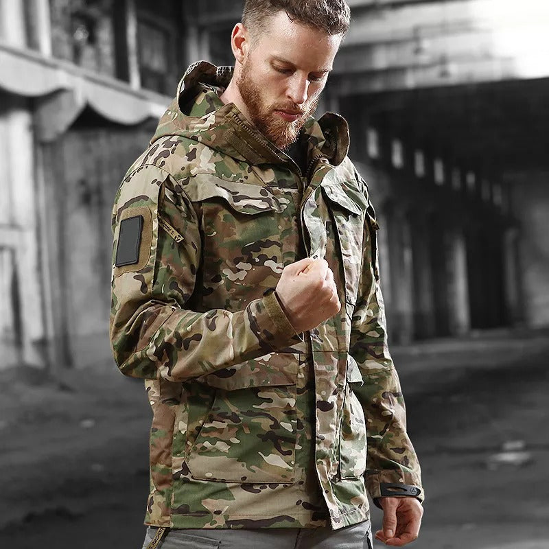 veste-militaire-homme-627fob-1.jpg Blouson Militaire Homme L – Image 1