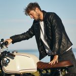 BLAST Veste Moto Homologuée en Cuir Brox