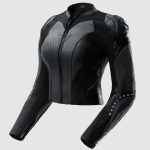 Diva RS Veste Moto Cuir Femme Noir | Rebelhorn FR