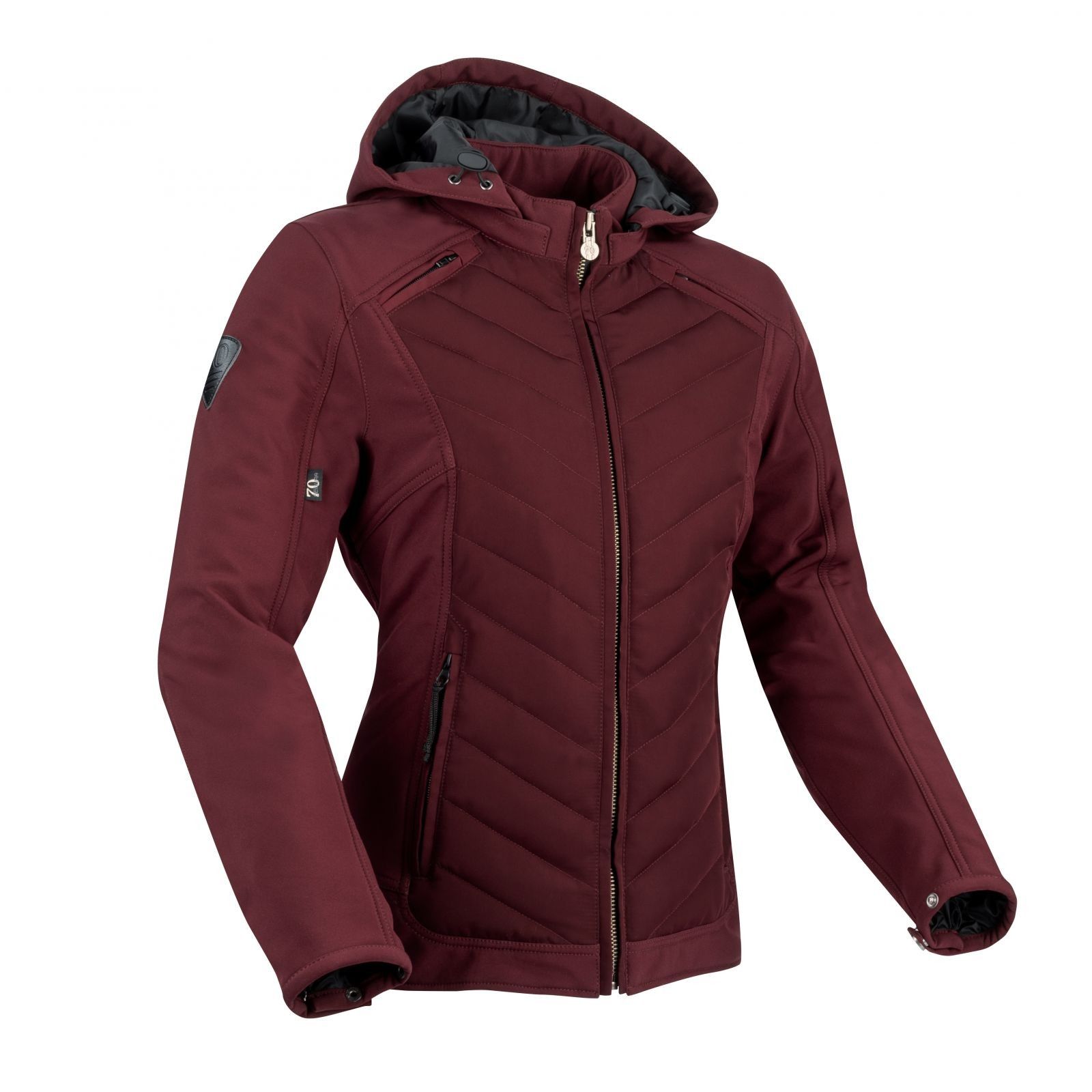 veste-moto-femme-246qdt-1.jpg segura street blouson moto lady natcho textile sportswear femme hiver etanche prune stb976 – Image 1