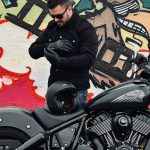 Veste jean moto MALF