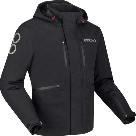 veste-moto-homme-431oeu-1.jpg Veste moto Textite toutes saisons BERING BARSTOW Blouson moto homme Urbain textile hiver. – Image 1