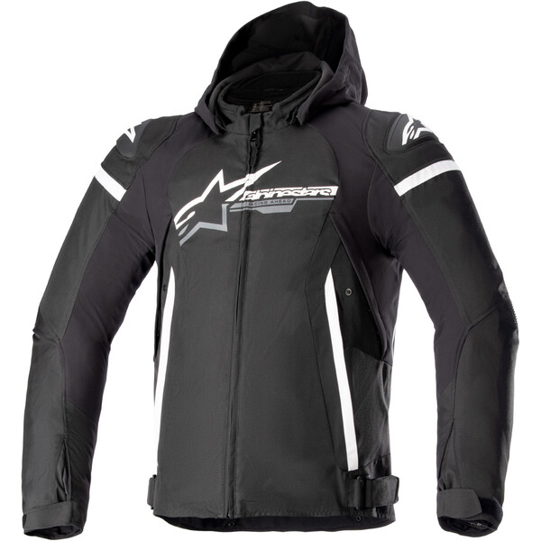 veste-moto-homme-456erd-1.jpg Alpinestars Blouson Zaca Waterproof Noir / Blanc 2XL – Image 1